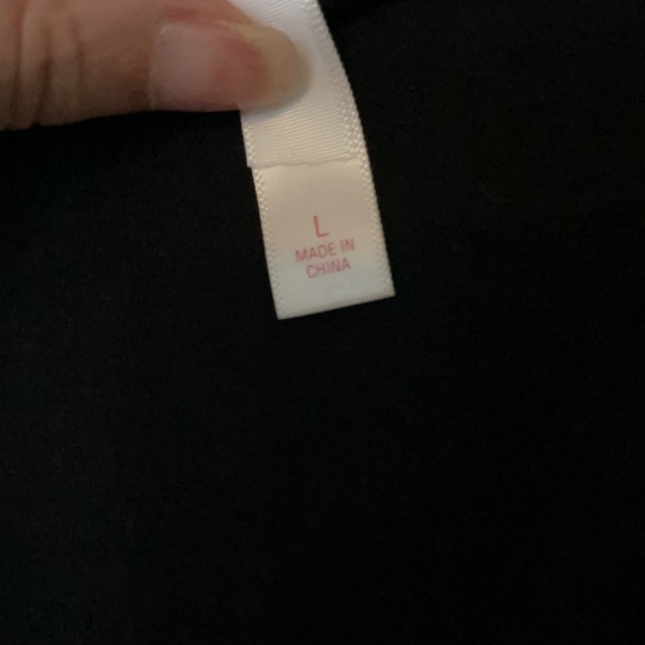 Bold print Size L Elastic stretch waistline dress. - Picture 4 of 5